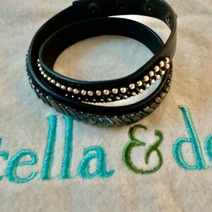 Black and Silver Bracelet